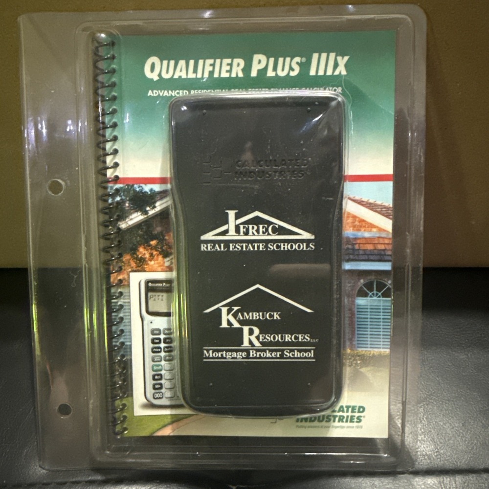 Calculator Industries Qualifier Plus lllx Model 3415 Financial Real Estate